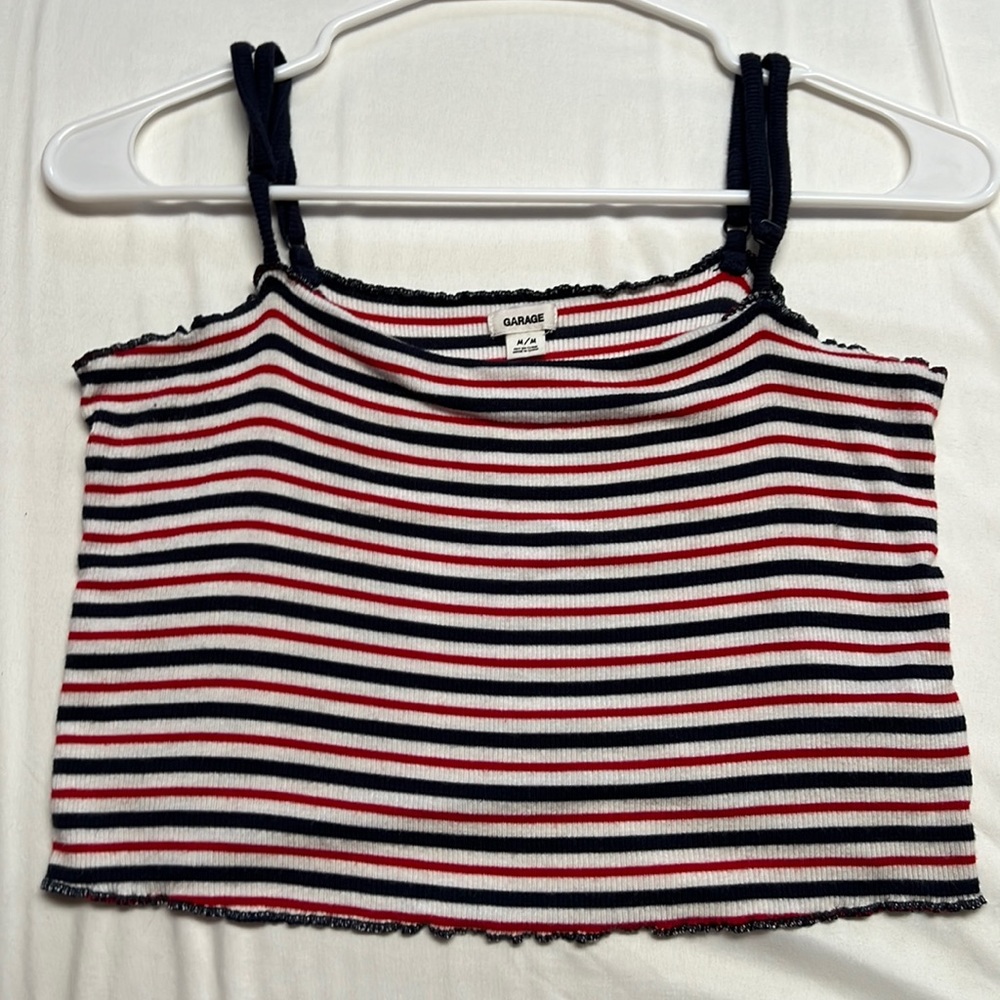 Garage crop top